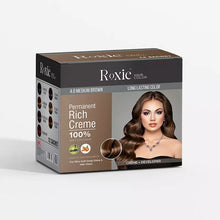 Roxie hair color sachet box Medium Brown