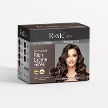 Roxie hair color sachet box Chocolate Brown