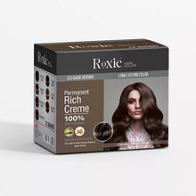 Box of Roxie hair color sachet Dark Brown